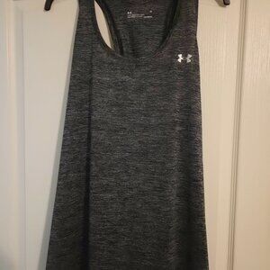 Women Under Armour Loose Black/Grey tank top size 1x